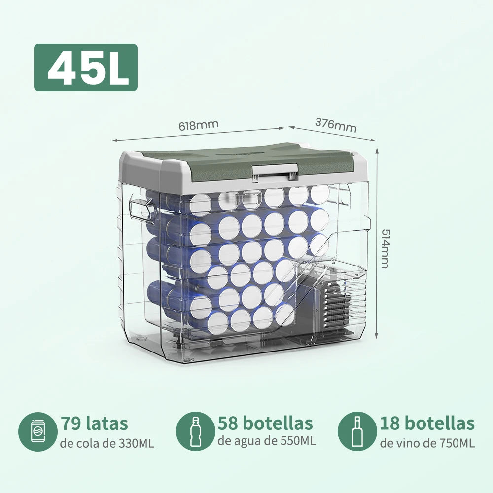 Alpicool NL Series Heavy-Duty Portable Refrigerator – 25L / 35L / 45L Options