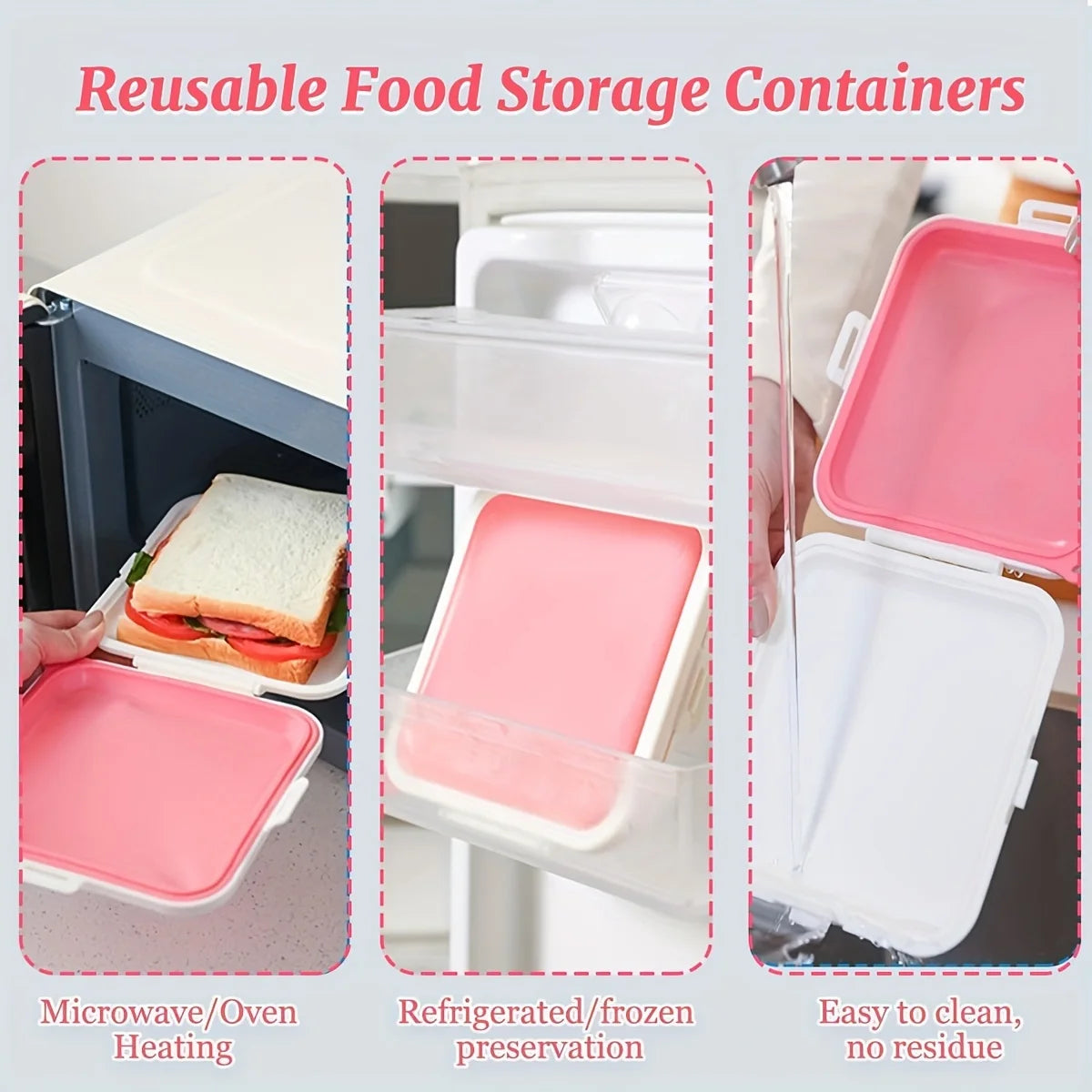 Silicone Sandwich Storage Box