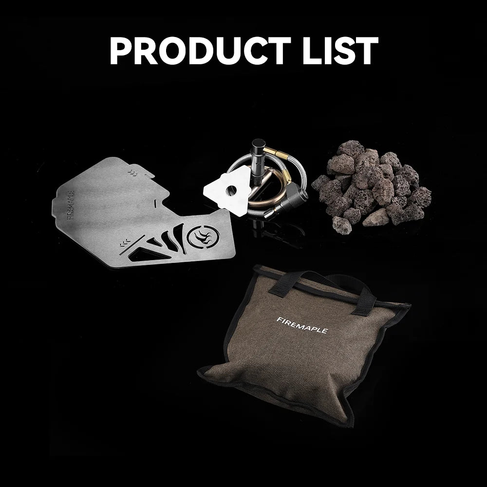Fire Maple Antarcti Portable Gas Fire Pit | Compact Ultralight Campfire
