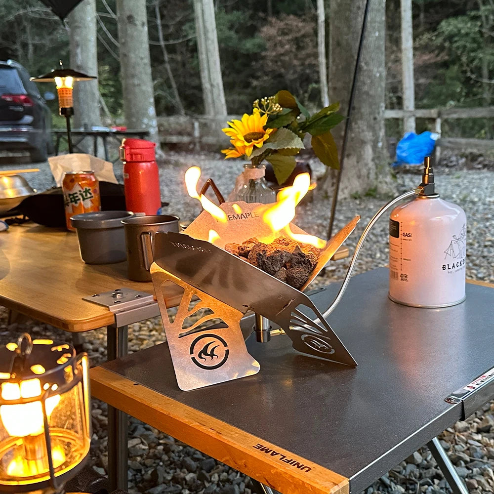 Fire Maple Antarcti Portable Gas Fire Pit | Compact Ultralight Campfire
