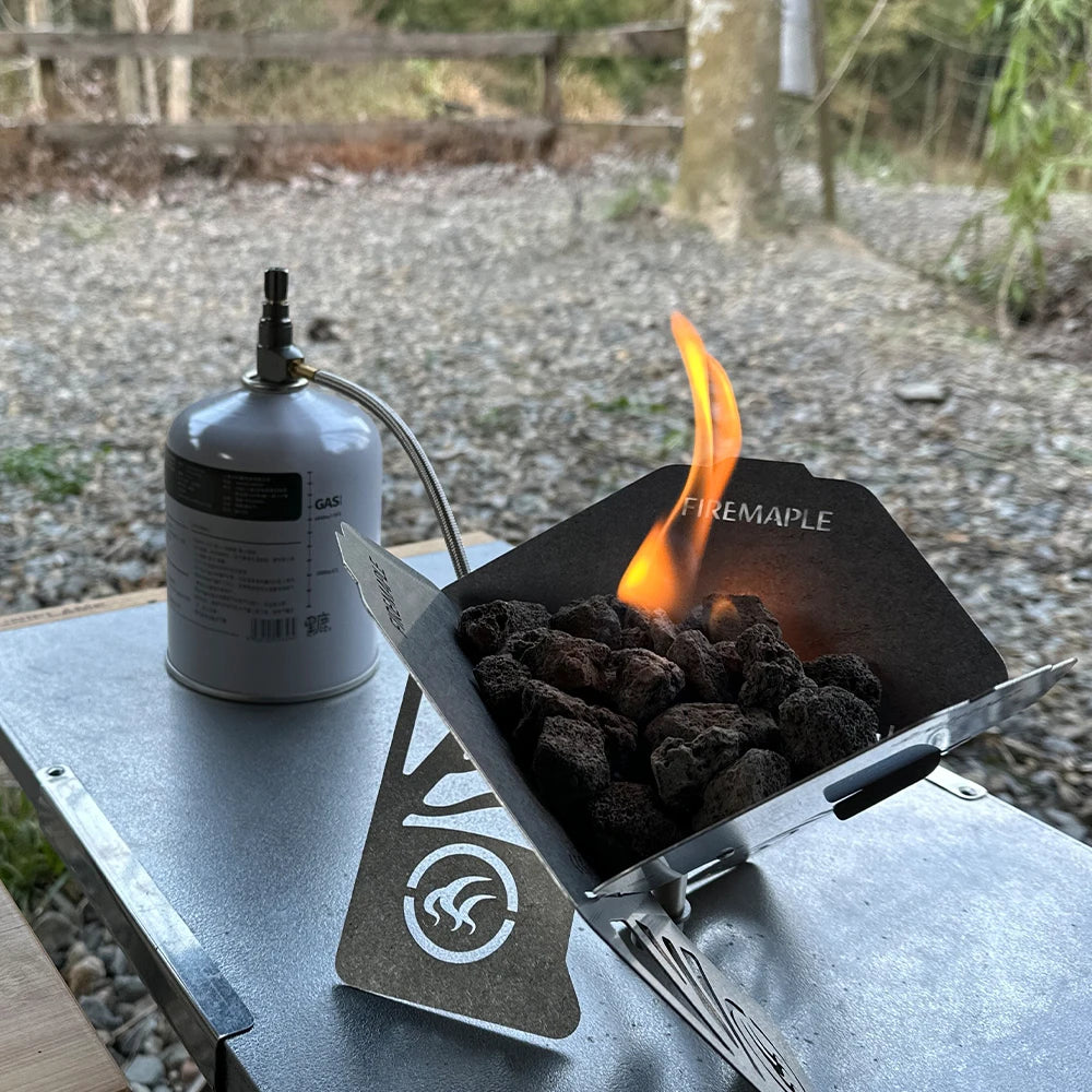 Fire Maple Antarcti Portable Gas Fire Pit | Compact Ultralight Campfire