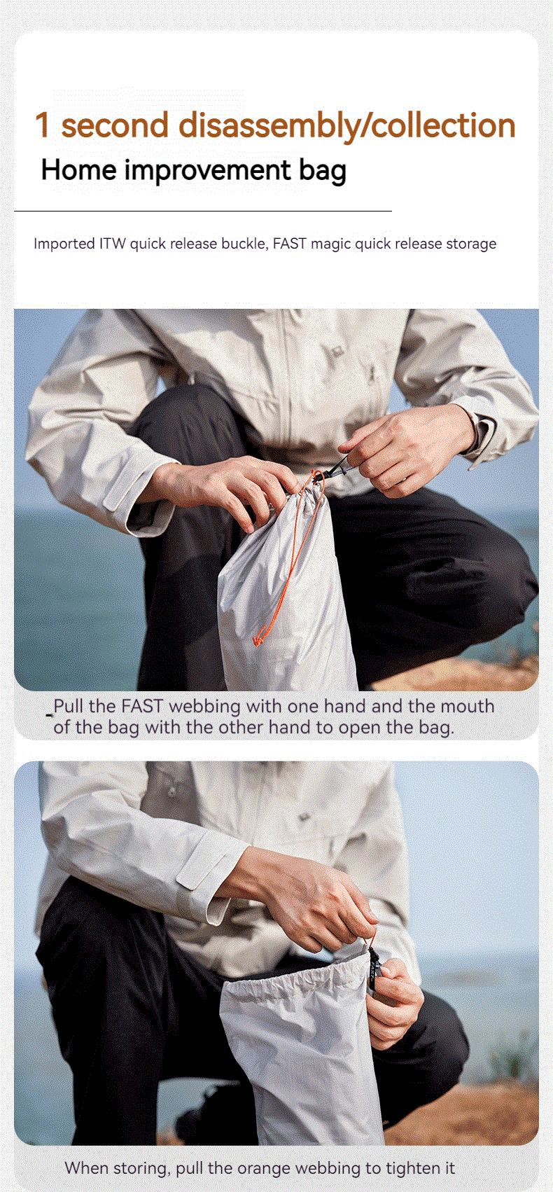 MOBI GARDEN Cold Mountain UL Tent Footprint & Waterproof Mat