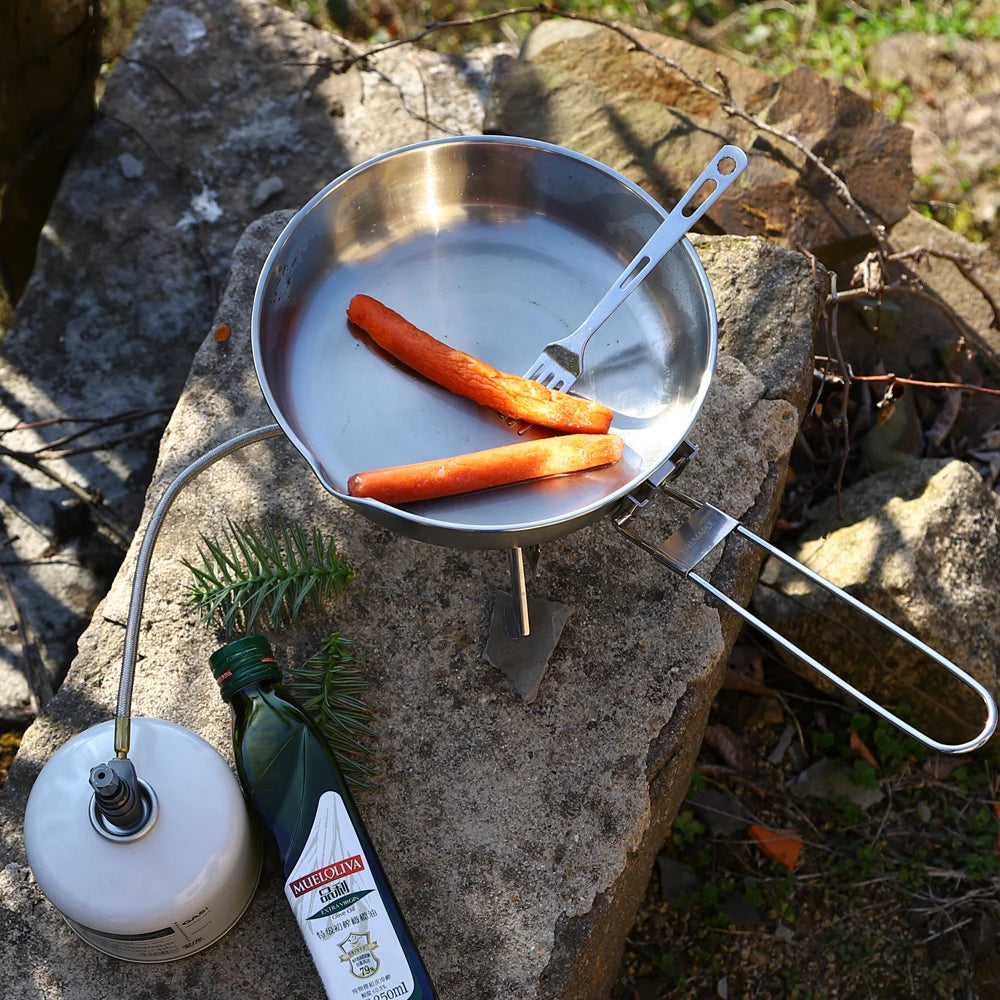 Fire Maple Antarcti 8 304 Stainless Steel Foldable Frying Pan