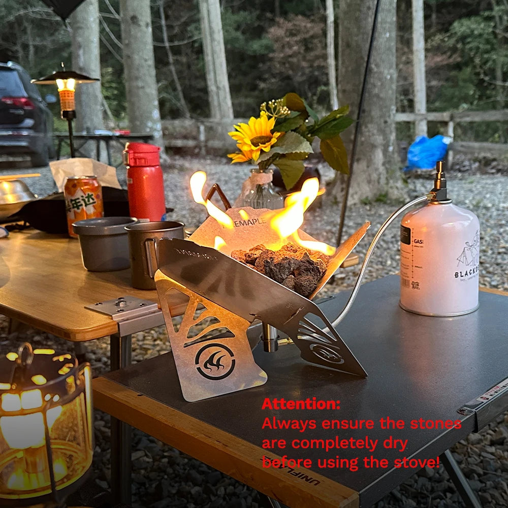 Fire Maple Antarcti Portable Gas Fire Pit | Compact Ultralight Campfire