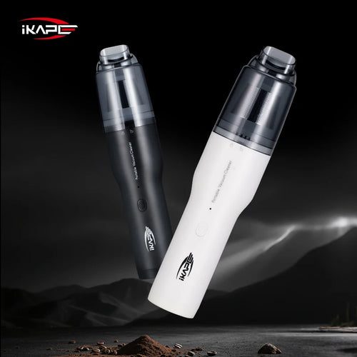 IKAPE Electric Mini Vacuum Cleaner for Coffee Grounds & Grinders