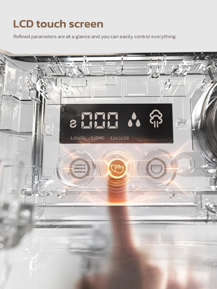 HiBREW H7A Dual Boiler Coffee Machine