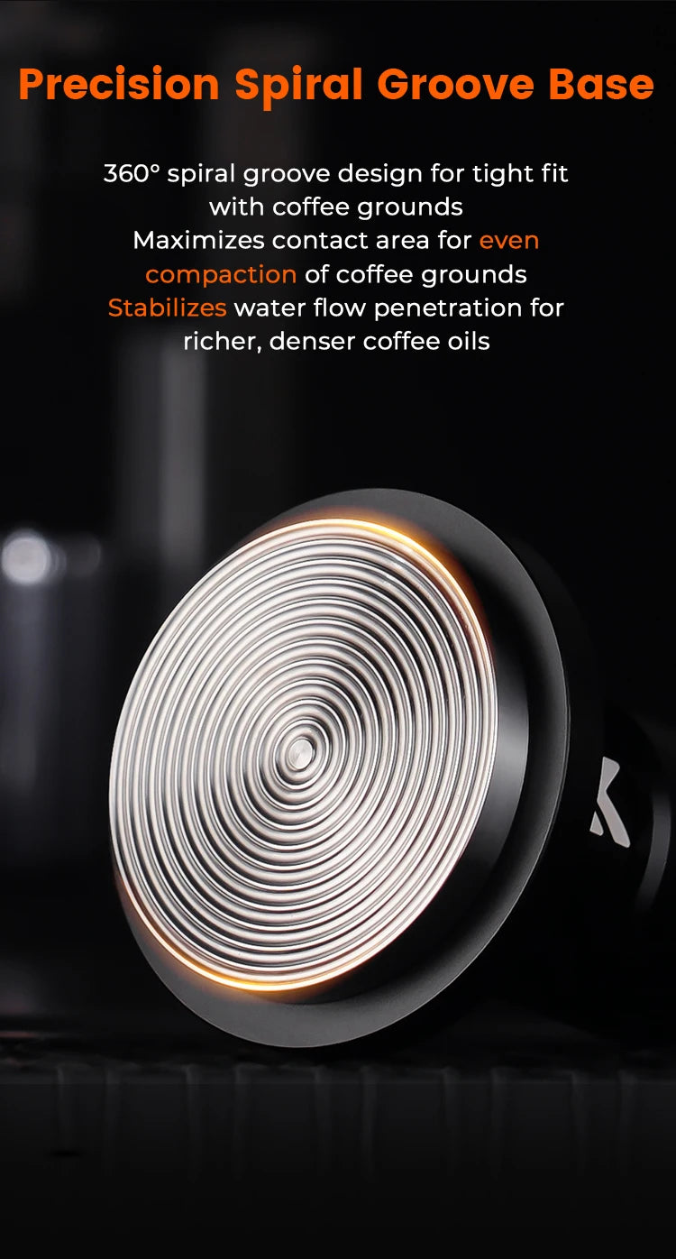 IKAPE Impact & Constant Pressure Espresso Tamper | 51mm 53.3mm 58.35mm