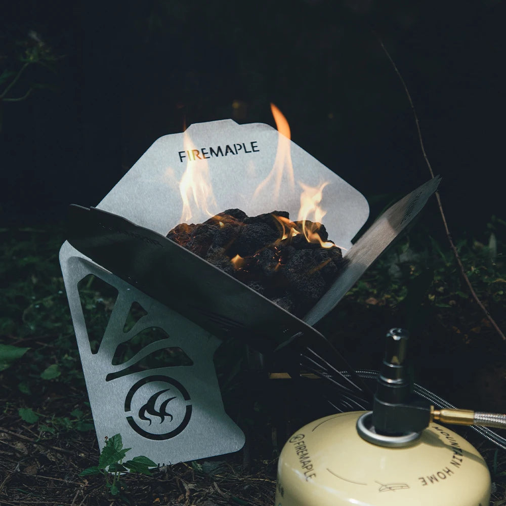 Fire Maple Antarcti Portable Gas Fire Pit | Compact Ultralight Campfire