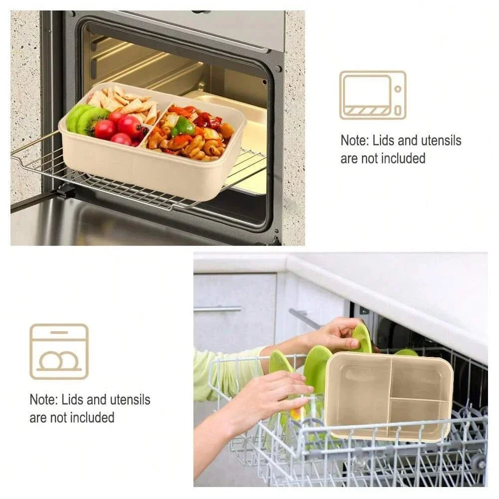 Tekkysui PrepBox 4-Compartment Bento Lunch Box