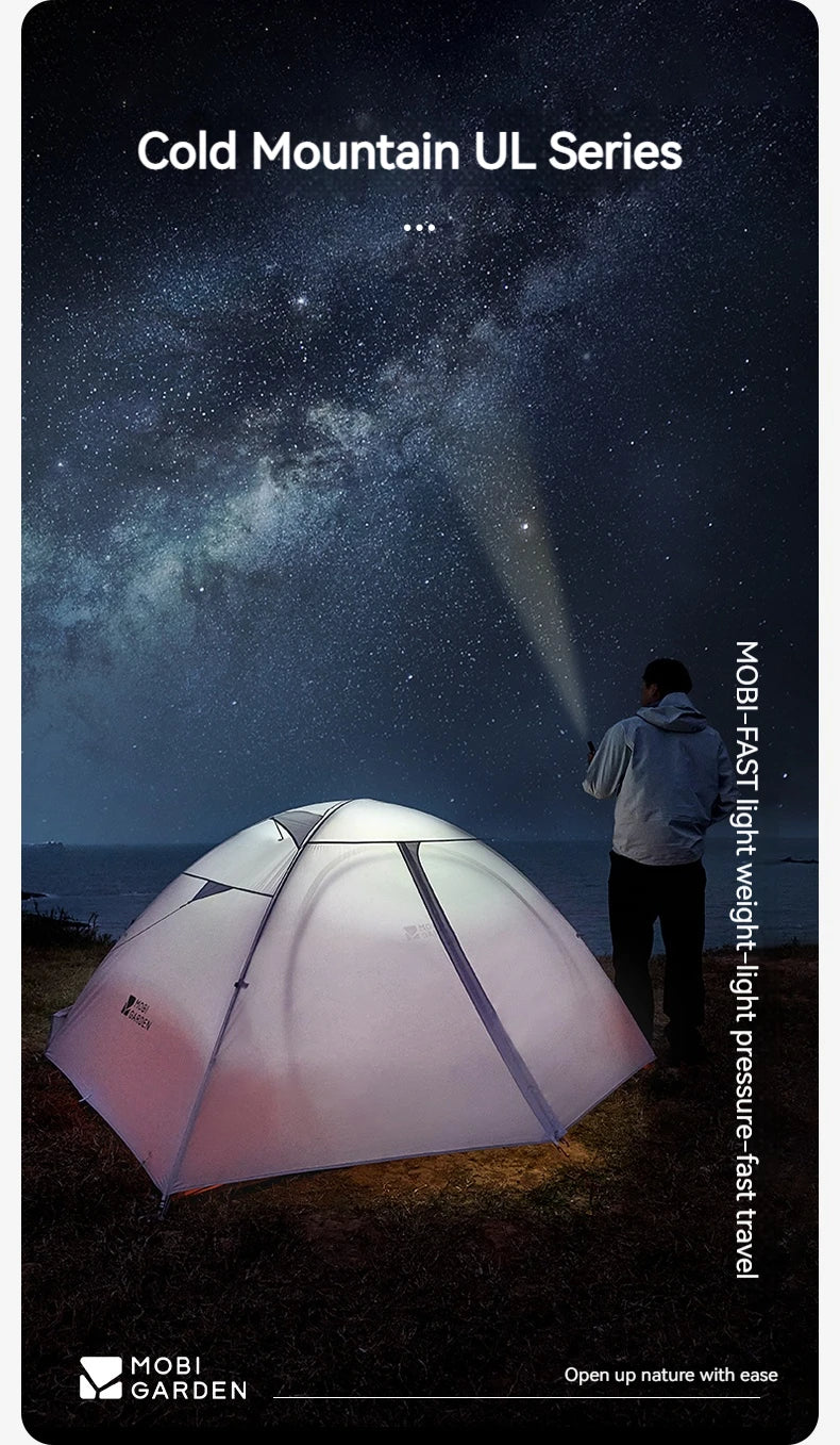 MOBI GARDEN Cold Mountain UL Tent Footprint & Waterproof Mat