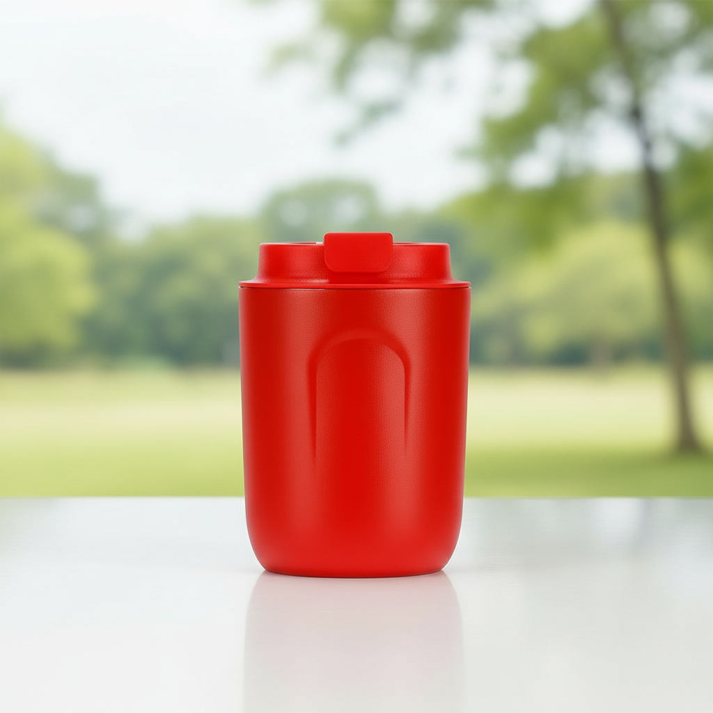 Tekkysui™ x Abay Insulated Travel Mug - Stainless Steel Leak-Proof Coffee Tumbler (220ml)
