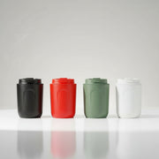 Tekkysui™ x Abay Insulated Travel Mug - Stainless Steel Leak-Proof Coffee Tumbler (220ml)